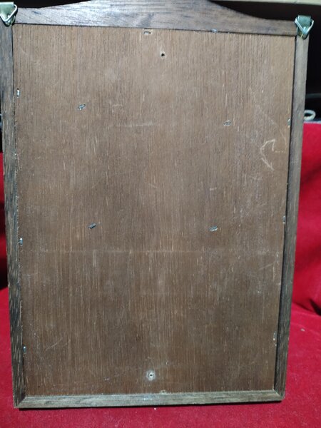 Cutie franceza vintage pentru chei cu oglinda A. Deauville